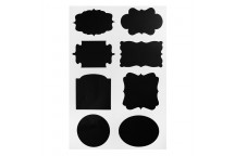 DALA 8PIECE A4 CHALK BOARD CRAFT STICKER