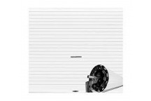 ECONO ROLL-UP FROST WHITE WOODGRAIN GARAGE DOOR