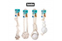 PETMALL DOG TOY TUG ROPE JUMBO