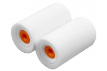 REFILL PAINT ROLLER FOAM 00351 S EDGE 50MM 2PC ROLLINGDOG