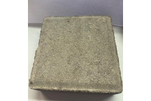 GREY PLAIN SQUARE PAVER 25MPA 55MM