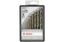BOSCH 1ï¿½10MM DRILL BIT SET 10PIECE