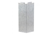 FIT STAINLESS FINISH FLEXI CORNER KICK PLATE 100MM