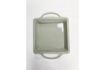 SILICONE SQUARE CAKE PAN WITH SOLID HANDLE 37.5X22.6X3.5CM