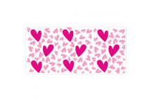 CANDY HEARTS WRAP VINYL CRAFT UV DTF STICKER
