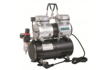 COMPRESSOR FOR AIRBRUSH 2CYL WITH TANK