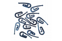 BLACK CURTAIN HOOKS 40PER PACK