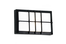 LIGHT WALL OUTDOOR  BH076 POLYCARB COVER WITH GRID BRIGHTSTAR