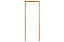UNASSEMBLE NO SILL HARDWOOD SINGLE DOOR FRAME WITH RUBBER 813X2032MM