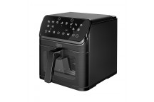 DEFY 7.6L BLACK STAINLESS STEEL AIRFRYER WITH WINDOW