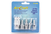 AIRCRAFT AIR ARO QUICK COUPLER 5 PIECE SET