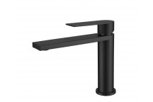 BIJIOU CLEVO BLACK SHORT BASIN MIXER