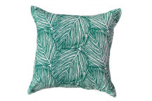 EMERALD LEAVE SCATTER CUSHION INCLUDING INNER 60X60CM