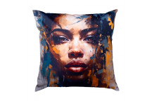 BROWN EYED GIRL SCATTER CUSHION 60X60CM