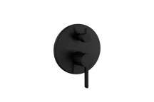 BIJIOU BLACK LAVOE CONCEALED BATH AND SHOWER MIXER