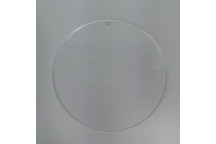 ACRYLIC BLANK CRAFT CLEAR CIRCLES 2CM
