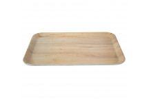 NATURE NEUTRAL MELAMINE TRAY 3X33CM