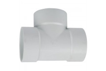 WHITE PVC PLAIN JUNCTION 90 DEGREE 50MM SABS