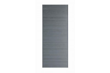 SWARTLAND HORIZONTAL SLATTED INTERIOR GREY WOOD DOOR 2032X813MM