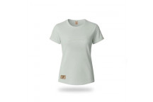 SAGE MELANGE EMBROIDERED LADIES T-SHIRT 2XLARGE