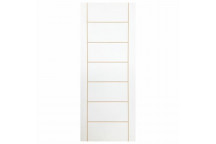 SWARTLAND HORIZONTAL 7 PANEL INTERIOR DOOR EMBOSSED MATERIAL COLOUR 813X2032MM