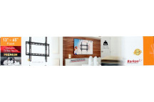 BARKAN TV WALL BRACKET LOCKABLE FLAT 13INCH-65INCH
