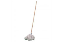 ACADEMY WET MOP WITH WOODEN HANDLE - W5