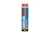 SOUDAL BLACK SILIRUB NO 5 SILICONE 300ML