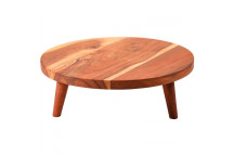 ACASIA ROUND BOARD WITH LEGS