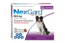 NEXGARD TABLET 10.1 - 25KG 3G 3 PER PACK