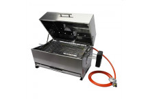 ROTISSERIE BRAAI  GAS 115/10 STAINLESS STEEL  LK\'S