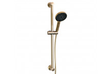 BLUTIDE ROUND 4-FUNCTION BRASS SHOWER RAIL SET