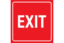 EXIT SIGN 290X290MM