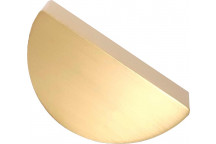 ROUND BRUSH BRASS HALF HANDLE CUP 32MM