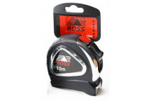 ROSS CHROME HAEVY DUTY MEASURE TAPE 10M