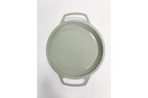 SILICONE ROUND PAN WITH SOLID HANDLE 32X26X3.2CM