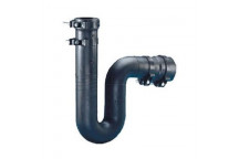DUTTON UNIVERSAL PLAIN \"P\" TRAP RUBBER PLAIN 32X40MM