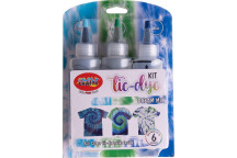 DREAM MIX TIE DYE CRAFT INCL BOTTLES ELASTIC BAND GLOVES