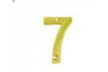 BRASS NUMERAL HOUSE NO7 75MM