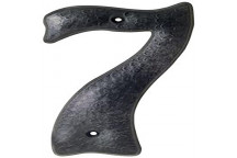 BLACK PLASTIC HOUSE NUMBER NO.8 190MM