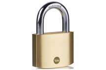YALE ESSENTIAL SOLID BRASS PADLOCK 60MM