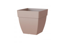 POT PLASTIC CAPRI SQUARE POT TAUPE 45CM ARTEVASI