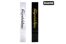 CONGRATULATIONS PARTY SASH