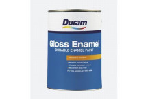 DURAM BLACK GLOSS ENAMEL PAINT 5L