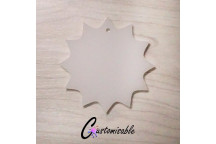 ACRYLIC BLANK CRAFT SUN