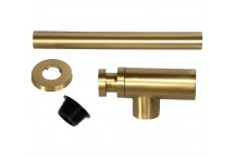 BLUTIDE BRUSHED BRASS TRAP BOTTLE BASIN.