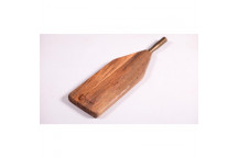 WOOD WITH IRON HANDLE CHOPPING BOARD