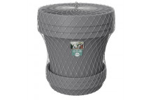 SEBO HIGHVELD STORM PLASTIC POT AND SAUCER SET 25CM