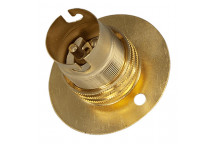 BATTEN BRASS LAMPHOLDER