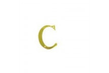 EUROBRASS BRASS C LETTER 75MM